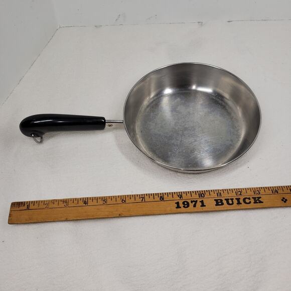 Vintage Paul Revere Ware Saucepan Pan Copper Stainless Steel Cooking Chef Cook - Picture 8 of 11